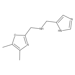 2-Oxazolemethanamine, N-(1H-imidazol-5-ylmethyl)-4,5-dimethyl-结构式