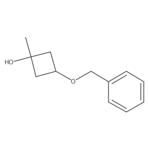 3-(Benzyloxy)-1-methylcyclobutan-1-OL结构式