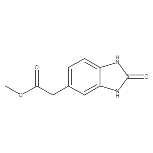 Methyl 2-(2-hydroxy-1H-benzo[d]imidazol-5-yl)acetate Structure