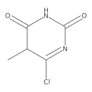 6-chloro-5-methylpyrimidine-2,4(3H,5H)-dione结构式
