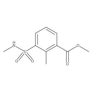 Methyl 2-methyl-3-(methylsulfamoyl)benzoate结构式