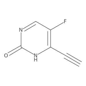 6-Ethynyl-5-fluoropyrimidin-2(1H)-one Structure