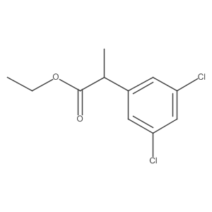 Ethyl 2-(3,5-dichlorophenyl)propanoate Structure