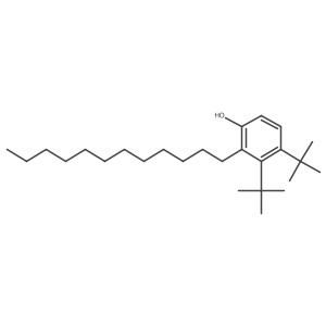 3,4-DI-Tert-butyl-2-dodecylphenol Structure