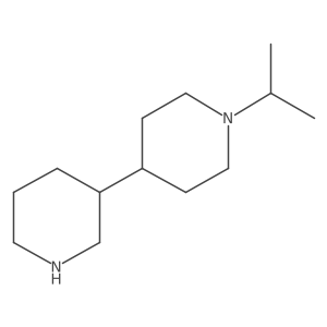 4-(Piperidin-3-yl)-1-(propan-2-yl)piperidine Structure