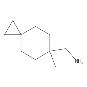 (6-Methylspiro[2.5]octan-6-yl)methanamine结构式