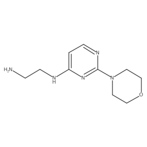 N1-(2-morpholinopyrimidin-4-yl)ethane-1,2-diamine Structure
