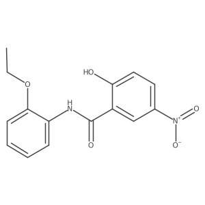 2'-Ethoxy-2-hydroxy-5-nitrobenzanilide Structure