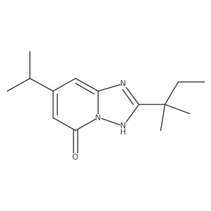 2-(2-Methylbutan-2-yl)-7-(propan-2-yl)-[1,2,4]triazolo[1,5-a]pyridin-5-ol Structure