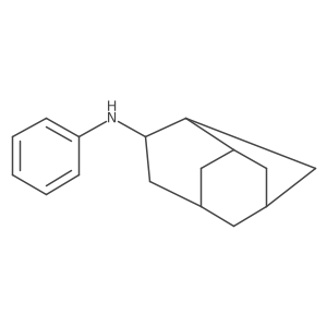 N-phenyltricyclo[4.3.1.0,3,8]decan-4-amine结构式
