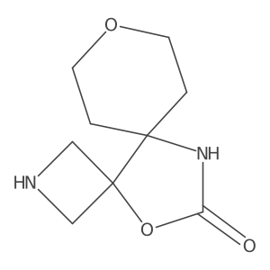 8,13-Dioxa-2,11-diazadispiro[3.0.5^{5}.3^{4}]tridecan-12-one Structure