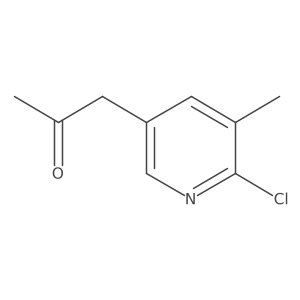 1-(6-Chloro-5-methylpyridin-3-yl)propan-2-one Structure