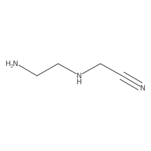 2-[(2-Aminoethyl)amino]acetonitrile Structure
