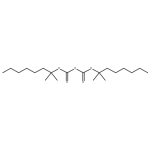 Bis(2-methyl-2-octyl) Dicarbonate Structure