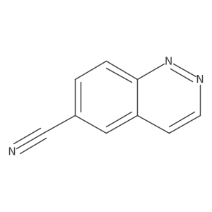 6-Cinnolinecarbonitrile结构式