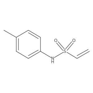 N-(4-methylphenyl)ethenesulfonamide结构式