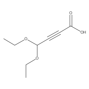 4,4-Diethoxy-2-butynoic acid结构式