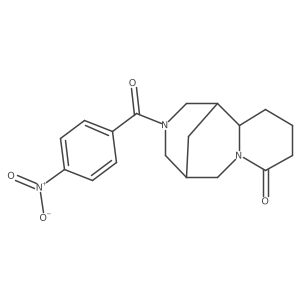 1,5-Methano-8H-pyrido[1,2-a][1,5]diazocin-8-one, decahydro-3-(4-nitrobenzoyl)-结构式