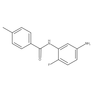 N-(5-Amino-2-fluorophenyl)-4-methylbenzamide Structure