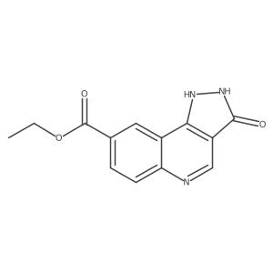 ethyl 3-oxo-2,3-dihydro-1H-pyrazolo[4,3-c]quinoline-8-carboxylate Structure