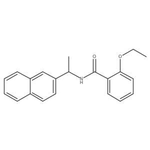 2-Ethoxy-N-[1-(2-naphthalenyl)ethyl]benzamide Structure