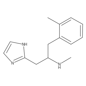 N-Methyl-I+/--[(2-methylphenyl)methyl]-1H-imidazole-2-ethanamine Structure