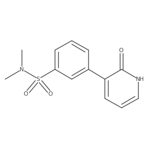 3-(3-N,N-Dimethylsulfamoylphenyl)-2-hydroxypyridine Structure