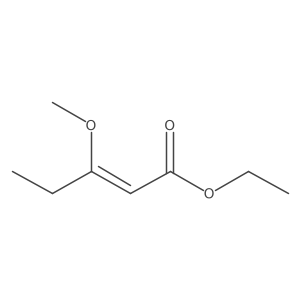 Ethyl (Z)-3-methoxypent-2-enoate Structure