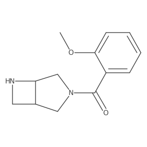 (3,6-Diaza-bicyclo[3.2.0]hept-3-yl)-(2-methoxy-phenyl)-methanone Structure