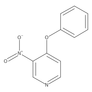3-Nitro-4-phenoxypyridine Structure