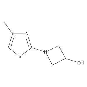 1-(4-Methylthiazol-2-yl)azetidin-3-ol Structure