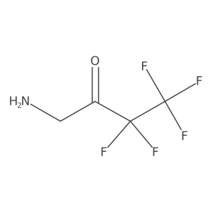 1-Amino-3,3,4,4,4-pentafluorobutan-2-one结构式