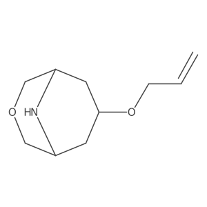 7-(Allyloxy)-3-oxa-9-azabicyclo[3.3.1]nonane结构式