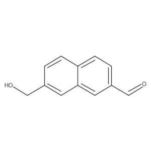 7-(Hydroxymethyl)-2-naphthaldehyde Structure