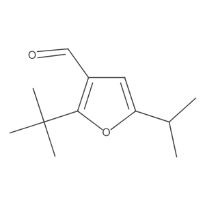 2-tert-Butyl-5-(propan-2-yl)furan-3-carbaldehyde Structure
