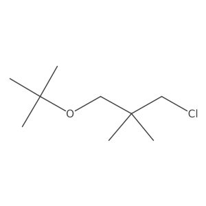 1-(Tert-butoxy)-3-chloro-2,2-dimethylpropane结构式