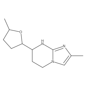 2-methyl-7-(5-methyloxolan-2-yl)-5H,6H,7H,8H-imidazo[1,2-a]pyrimidine Structure