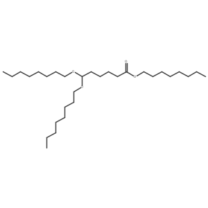 Octyl 6,6-bis(octyloxy)hexanoate Structure