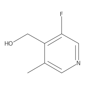 (3-Fluoro-5-methylpyridin-4-yl)methanol结构式