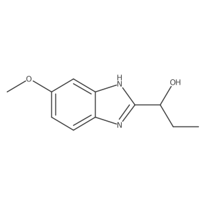 1-(6-methoxy-1H-benzimidazol-2-yl)propan-1-ol Structure