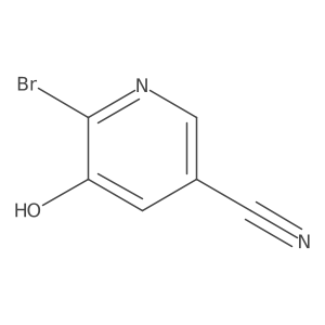 6-Bromo-5-hydroxynicotinonitrile结构式