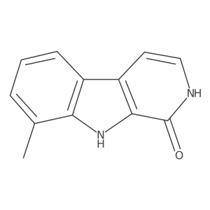8-Methyl-2,9-dihydro-1H-pyrido[3,4-b]indol-1-one Structure