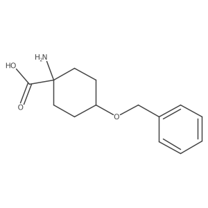 1-Amino-4-benzyloxycyclohexane-1-carboxylic acid Structure