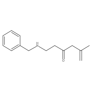 1-(Benzylamino)-5-methylhex-5-en-3-one结构式