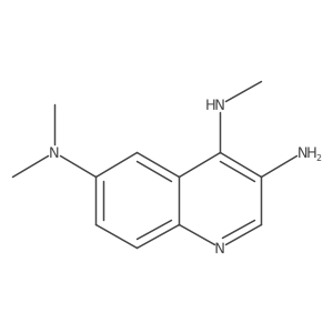 N4,N6,N6-trimethylquinoline-3,4,6-triamine Structure