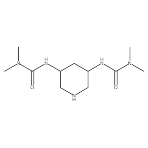 1-{5-[(Dimethylcarbamoyl)amino]piperidin-3-yl}-3,3-dimethylurea Structure