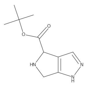 tert-butyl 2H,4H,5H,6H-pyrrolo[3,4-c]pyrazole-4-carboxylate Structure