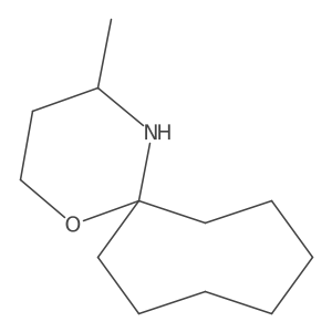 4-Methyl-1-oxa-5-azaspiro[5.7]tridecane Structure