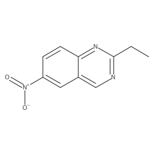 2-Ethyl-6-nitroquinazoline结构式