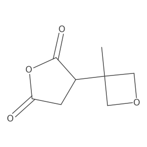 3-(3-Methyloxetan-3-yl)oxolane-2,5-dione结构式